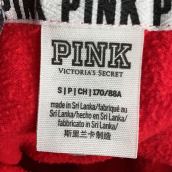Pink Victoria’s secrete women’s size S red / white - Picture 3 of 3
